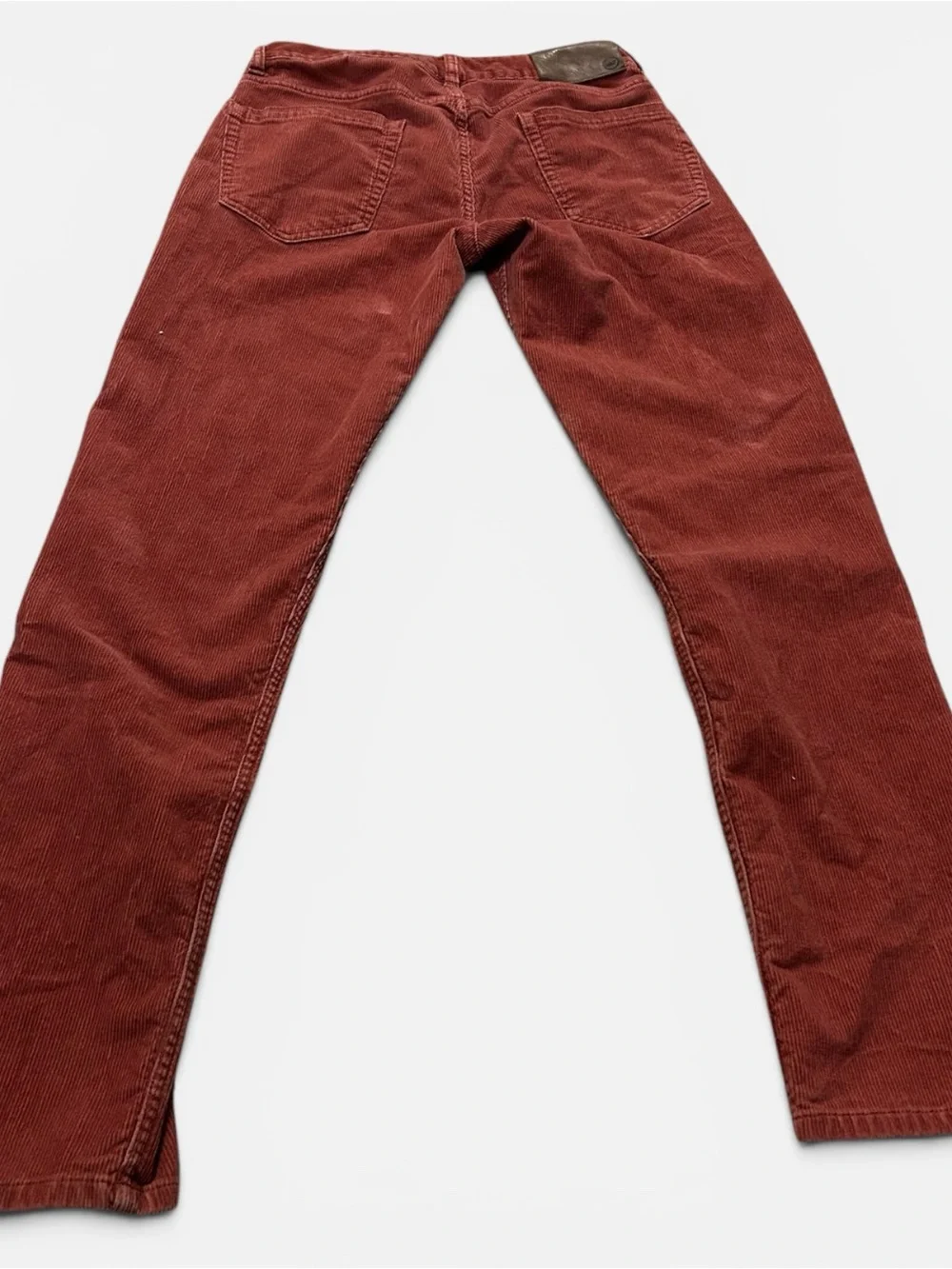 Vineyard Vines 5 Pocket Men’s Red Corduroy Straight Leg Pants Size 28X30